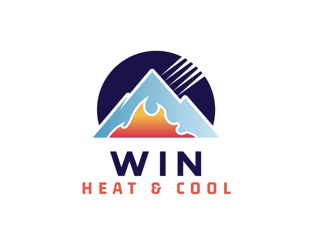 Logo services win heat & cool